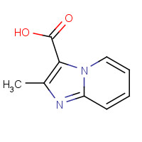 21801-79-6 2-METHYLIMIDAZO[1,2-A]PYRIDINE-3-CARBOXYLIC ACID chemical structure