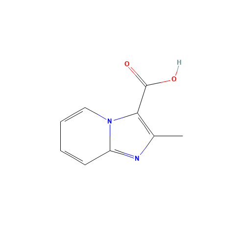 21801-79-6 2-METHYLIMIDAZO[1,2-A]PYRIDINE-3-CARBOXYLIC ACID chemical structure