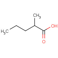 97-61-0 2-METHYLVALERIC ACID chemical structure