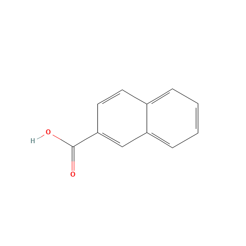 93-09-4 2-Naphthoic acid chemical structure