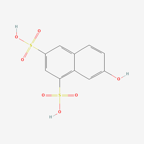 118-32-1 2-Naphthol-6,8-disulfonic acid chemical structure