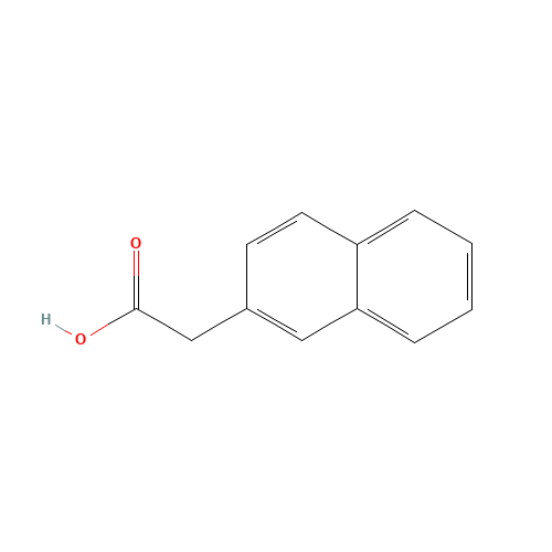 581-96-4 2-Naphthylacetic acid chemical structure