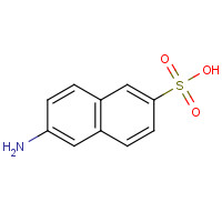 93-00-5 6-Amino-2-naphthalenesulfonic acid chemical structure
