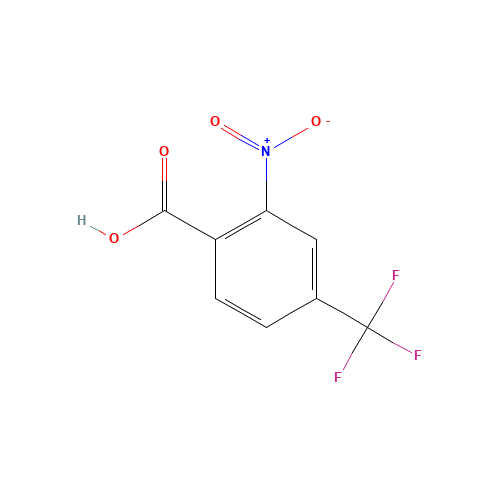 320-94-5 2-Nitro-4-trifluoromethylbenzoic acid chemical structure