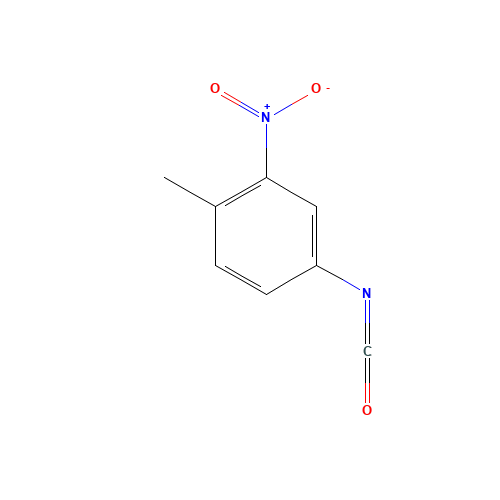 13471-69-7 4-METHYL-3-NITROPHENYL ISOCYANATE chemical structure