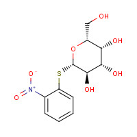 1158-17-4 O-NITROPHENYL-1-THIO-BETA-D-GALACTOPYRANOSIDE chemical structure