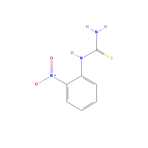 51039-84-0 1-(2-NITROPHENYL)-2-THIOUREA chemical structure
