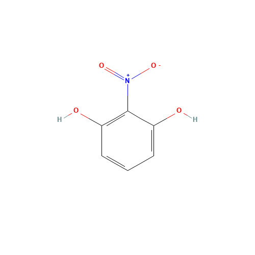 601-89-8 2-Nitroresorcinol chemical structure