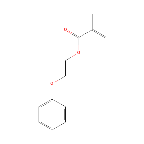 10595-06-9 2-PHENOXYETHYL METHACRYLATE chemical structure