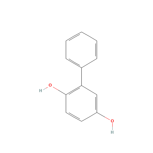 1079-21-6 PHENYLHYDROQUINONE chemical structure