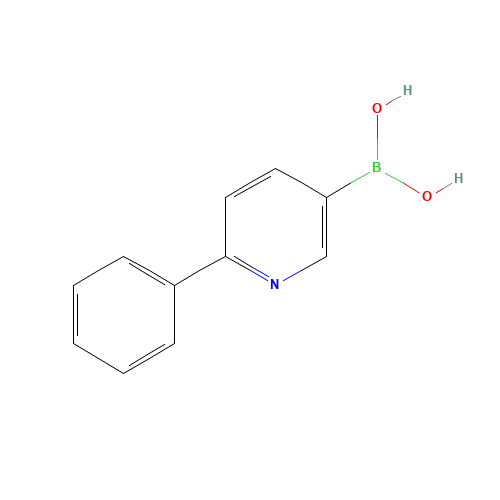 155079-10-0 2-PHENYLPYRIDINE-5-BORONIC ACID chemical structure