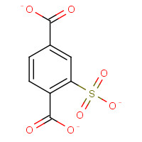 19089-60-2 2-SULFOTEREPHTHALIC ACID MONOSODIUM SALT chemical structure