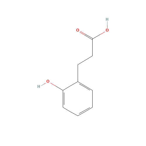 495-78-3 3-(2-HYDROXYPHENYL)PROPIONIC ACID chemical structure