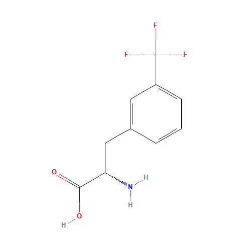 14464-68-7 3-TRIFLUOROMETHYL-L-PHENYLALANINE chemical structure