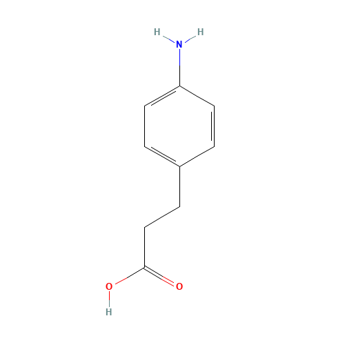 2393-17-1 3-(4-AMINOPHENYL)PROPIONIC ACID chemical structure