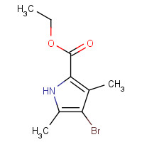368869-96-9 ETHYL 4-BROMO-3,5-DIMETHYL-1H-PYRROLE-2-CARBOXYLATE chemical structure