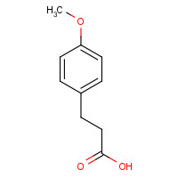 1929-29-9 3-(4-Methoxyphenyl)propionic acid chemical structure