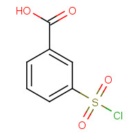 4025-64-3 3-(Chlorosulfonyl)benzoic acid chemical structure