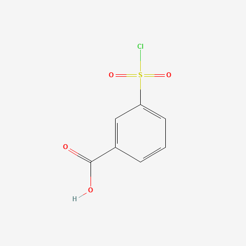 4025-64-3 3-(Chlorosulfonyl)benzoic acid chemical structure