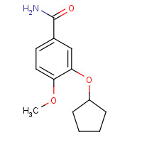 158429-58-4 3-(CYCLOPENTYLOXY)-4-METHOXYBENZAMIDE chemical structure