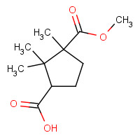 306935-16-0 3-(METHOXYCARBONYL)-2,2,3-TRIMETHYLCYCLOPENTANE-1-CARBOXYLIC ACID chemical structure
