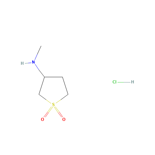 53287-53-9 (1,1-DIOXO-TETRAHYDRO-1LAMBDA6-THIOPHEN-3-YL)-METHYL-AMINE chemical structure