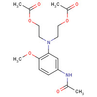 23128-51-0 3-(N,N-Diacetoxyethyl)amino-4-methoxyacetanilide chemical structure