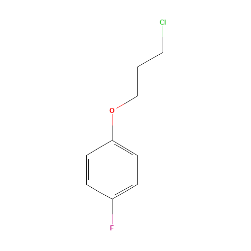 1716-42-3 1-(3-Chloropropoxy)-4-fluorobenzene chemical structure