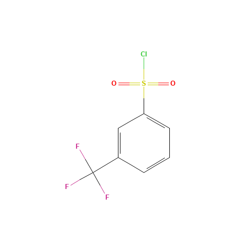 777-44-6 3-(Trifluoromethyl)benzenesulfonyl chloride chemical structure