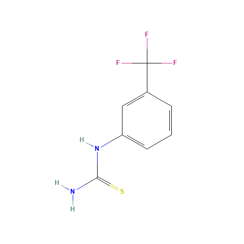 1736-70-5 3-(TRIFLUOROMETHYL)PHENYLTHIOUREA chemical structure