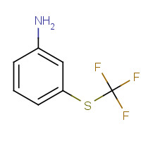 369-68-6 3-(TRIFLUOROMETHYLTHIO)ANILINE chemical structure