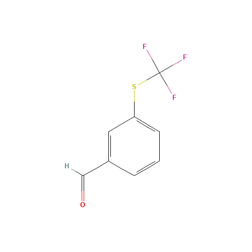 51748-27-7 3-(TRIFLUOROMETHYLTHIO)BENZALDEHYDE chemical structure