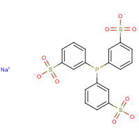 63995-70-0 Triphenylphosphine-3,3',3''-trisulfonic acid trisodium salt chemical structure