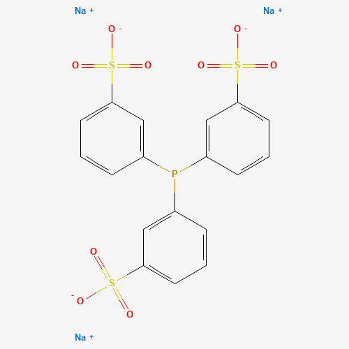 63995-70-0 Triphenylphosphine-3,3',3''-trisulfonic acid trisodium salt chemical structure