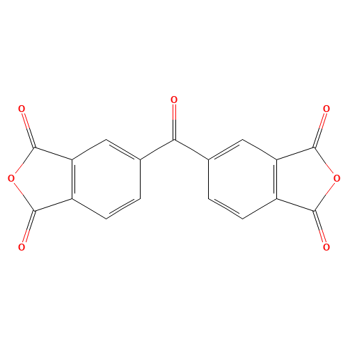 2421-28-5 3,3',4,4'-Benzophenonetetracarboxylic dianhydride chemical structure