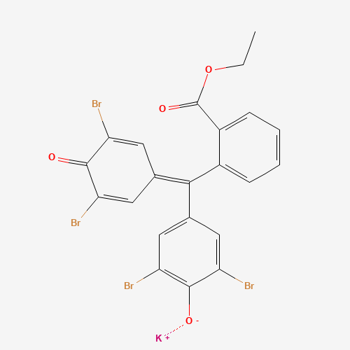 62637-91-6 TETRABROMOPHENOLPHTHALEIN ETHYL ESTER POTASSIUM SALT chemical structure