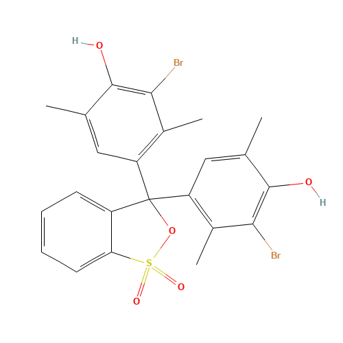 40070-59-5 Bromoxylenol Blue chemical structure
