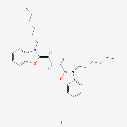 53213-82-4 3,3'-DIHEXYLOXACARBOCYANINE IODIDE chemical structure