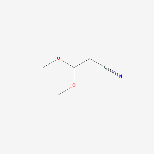 57597-62-3 3,3-Dimethoxypropanenitrile chemical structure