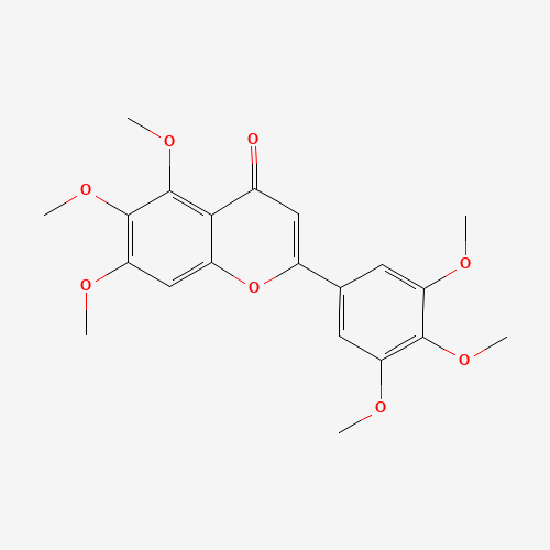 29043-07-0 3',4',5',5,6,7-HEXAMETHOXYFLAVONE chemical structure