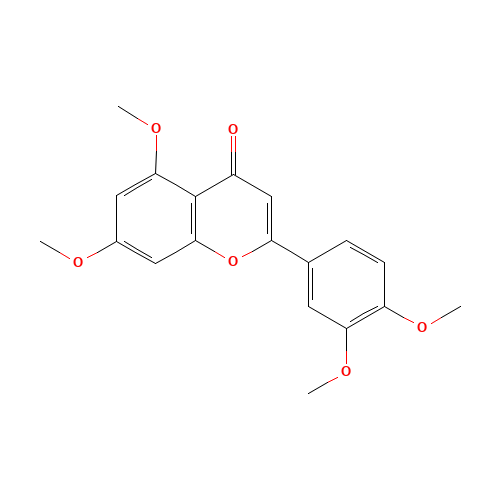 855-97-0 3',4',5,7-TETRAMETHOXYFLAVONE chemical structure