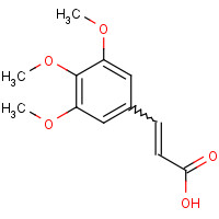 90-50-6 3,4,5-Trimethoxycinnamic acid chemical structure