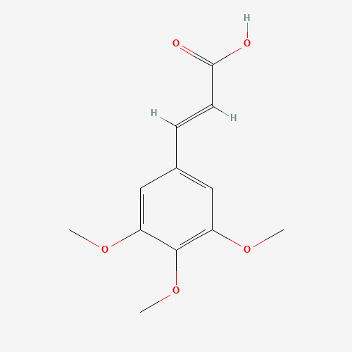 90-50-6 3,4,5-Trimethoxycinnamic acid chemical structure