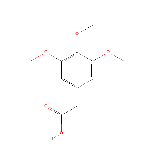 951-82-6 3,4,5-Trimethoxyphenylacetic acid chemical structure