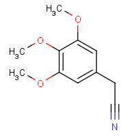 13338-63-1 3,4,5-Trimethoxyphenylacetonitrile chemical structure