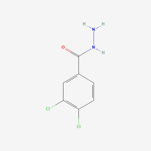 28036-91-1 3,4-DICHLOROBENZENE-1-CARBOHYDRAZIDE chemical structure
