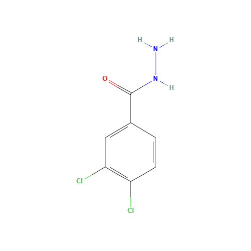 28036-91-1 3,4-DICHLOROBENZENE-1-CARBOHYDRAZIDE chemical structure