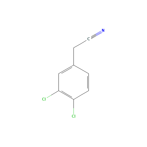 3218-49-3 3,4-Dichlorophenylacetonitrile chemical structure