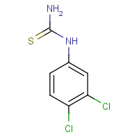 19250-09-0 1-(3,4-DICHLOROPHENYL)-2-THIOUREA chemical structure