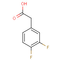 658-93-5 3,4-Difluorophenylacetic acid chemical structure